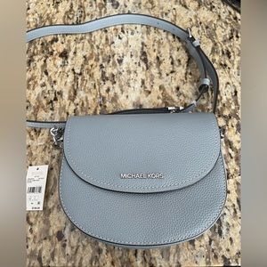 Brand New Sky Blue Michael Kors Crossbody Bag.